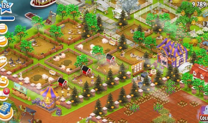 CONTA INCRIVEL HAY DAY | LVL 126 | TODAS AS MAQUINAS + 9.8 MILHOES DE MOEDAS