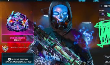 CONTA WARZONE com skin nuke b07