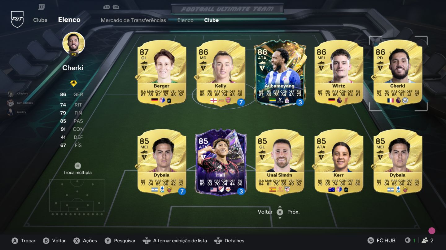 EA FC 27 CONTA SUPER META- PATO, OKOCHA E HANSSEM - ULTIMATE PLUS - STEAM