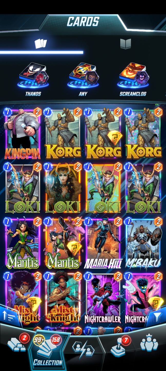 Marvel Snap | Nivel CL 4584
