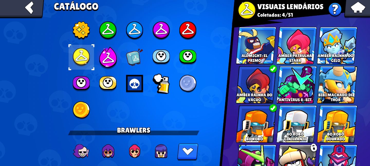 [40 HIPERCARGAS!] 174 SKINS + 76 BRAWLERS + 36.821 BLINGS - BRAWL STARS + BARATO