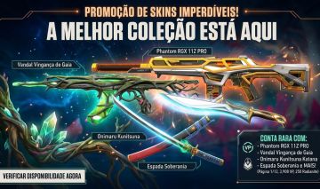 CONTA VALORANT +20 SKINS IMPERDÍVEIS