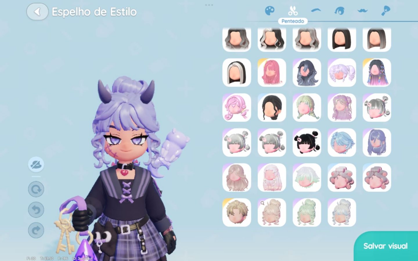 CONTA TOP HEARTOPIA NÍVEL 60