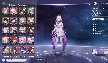 Conta Honkai Star Rail Endgame 31 T5 Limitados Fei XiaoE2 e mais