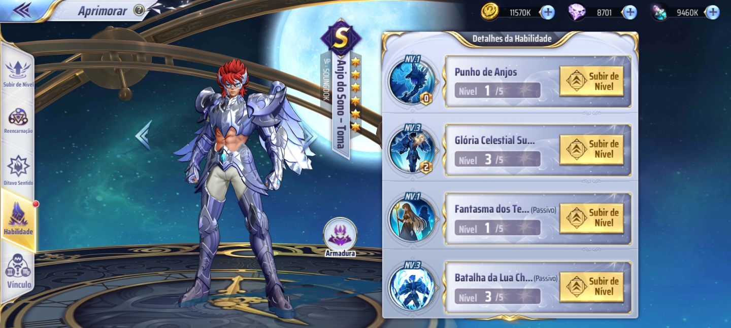 CONTA SAINT SEIYA AWAKENING