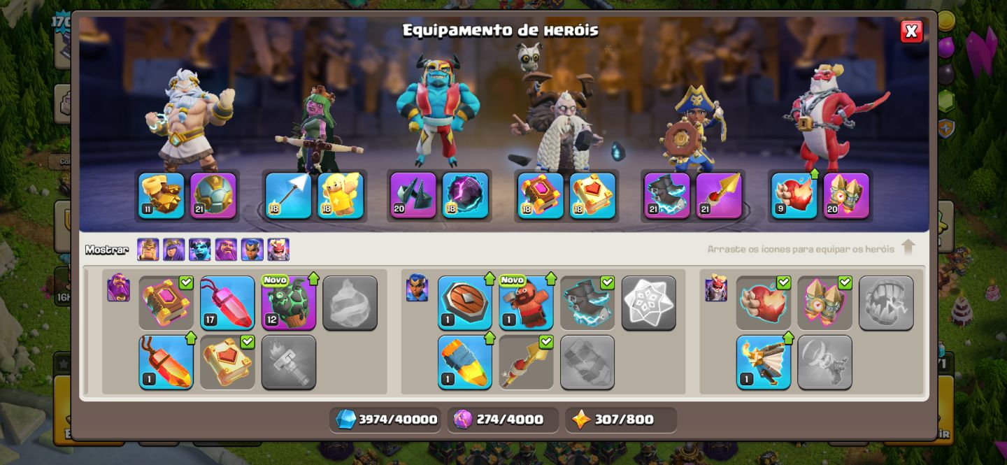 Conta Clash of Clans Cv15 Recente