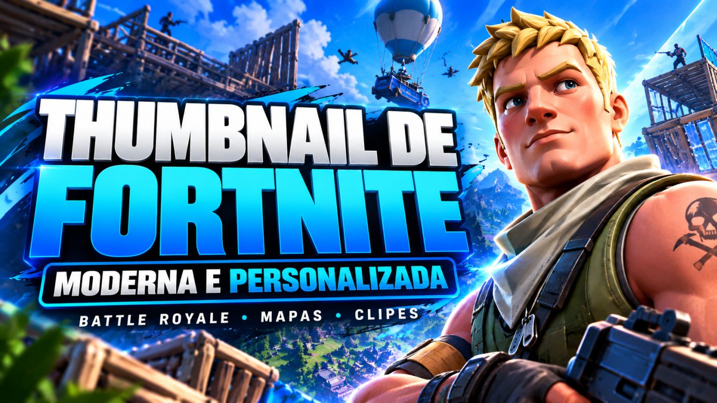 Designer Profissional | Thumbnails, Banners, Logos e Capas Personalizadas | YouT