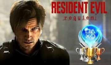 Resident Evil Requiem - Troféu de Platina 100% (PS5)