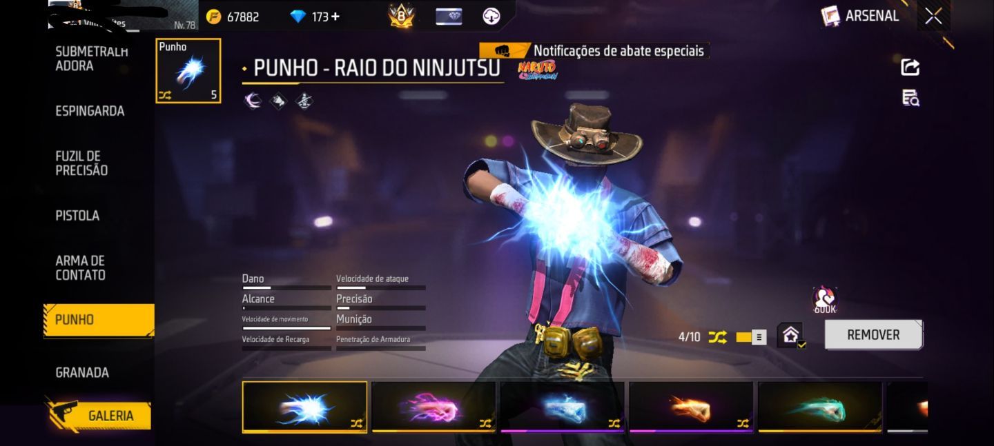 CONTA DE FREE FIRE (FF) SEMI FULL PASSE COM RAGNAROK E PÉ DESCALÇO