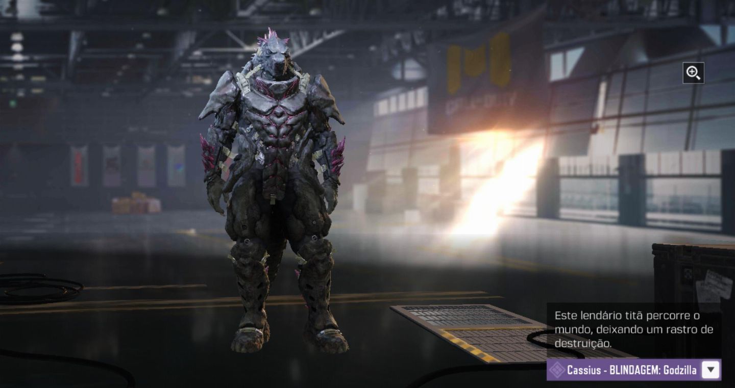 Conta com algumas míticas call of duty mobile