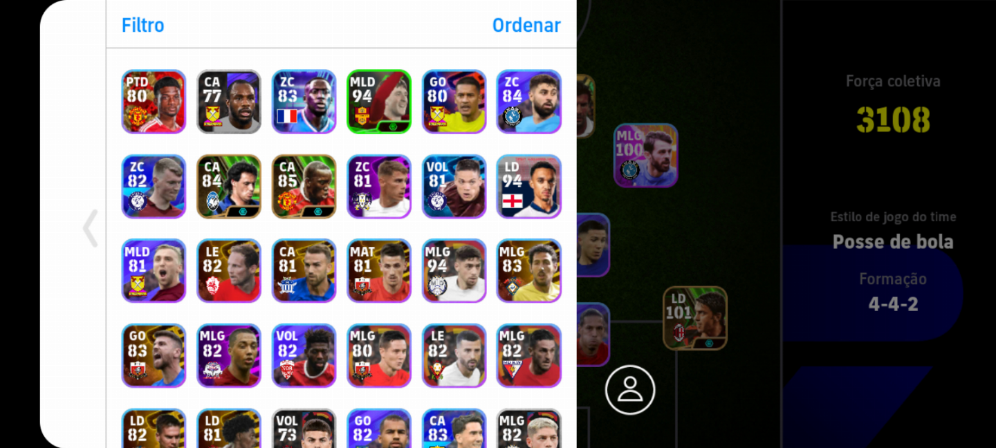 CONTA DE EFOOTBALL BOA PARA JOGAR