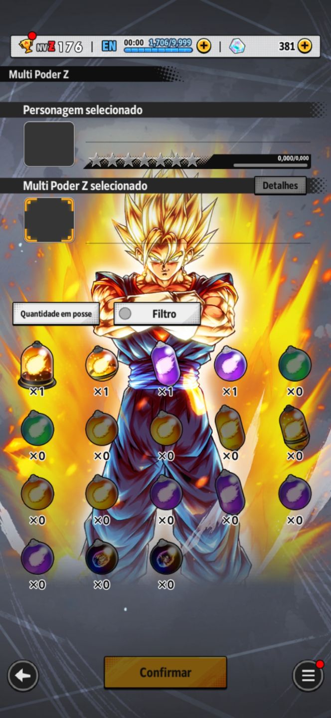 Conta com vedito legend