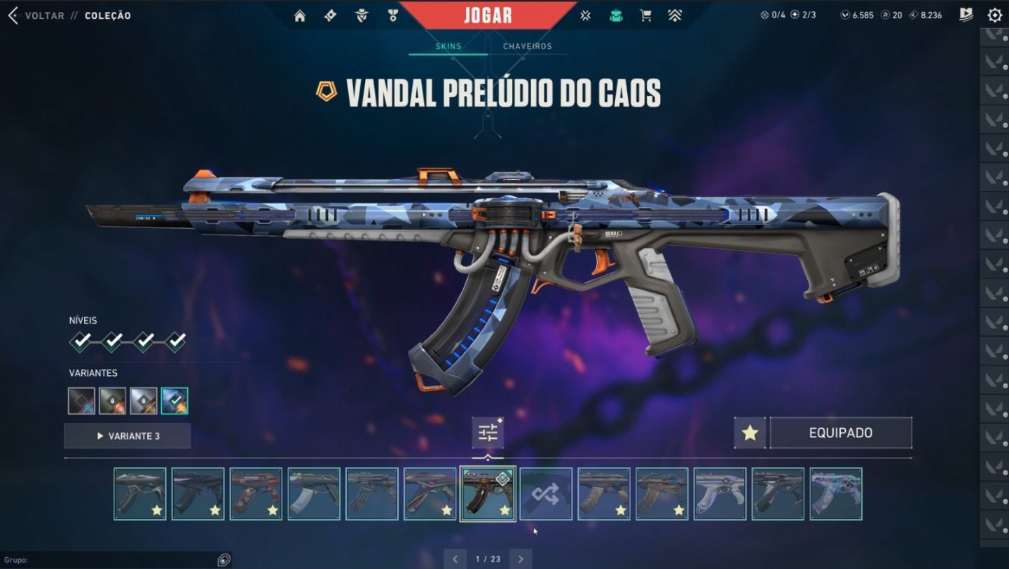 CONTA DE VALORANT 8 MIL GASTO + SKINS QUE NÃO VOLTAM MAIS