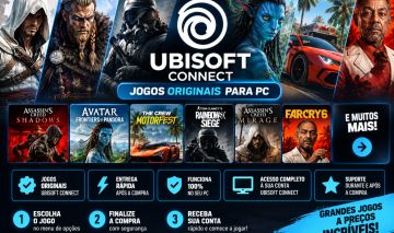 JOGOS UBISOFT PC | ESCOLHA SEU JOGO | ASSASSIN'S CREED,, THE CREW, AVATAR