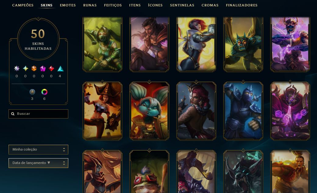 Conta FULL ACESSO Ouro 3 - Esmeralda TFT Season passada
