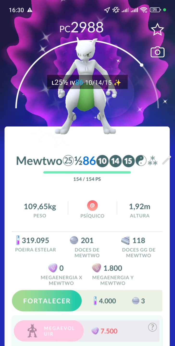 CONTA POKÉMON GO NV 40, 109 LENDARIOS, 97 POKEMONS SHINY,04 LENDÁRIOS SHINY