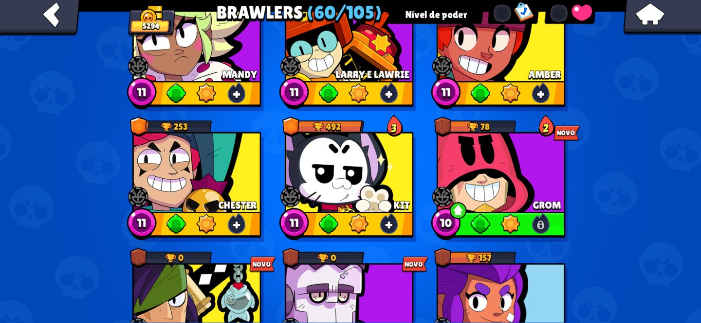 Conta Brawl Star Iniciante (DADOS ALTERAVEIS)