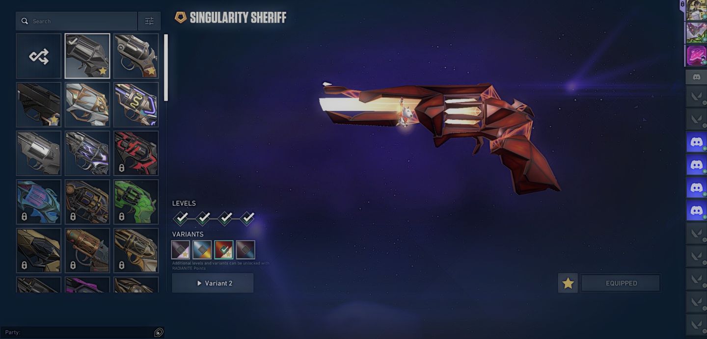 Conta Valorant Diamante1 + 9 facas + 6 vandal e muito mais