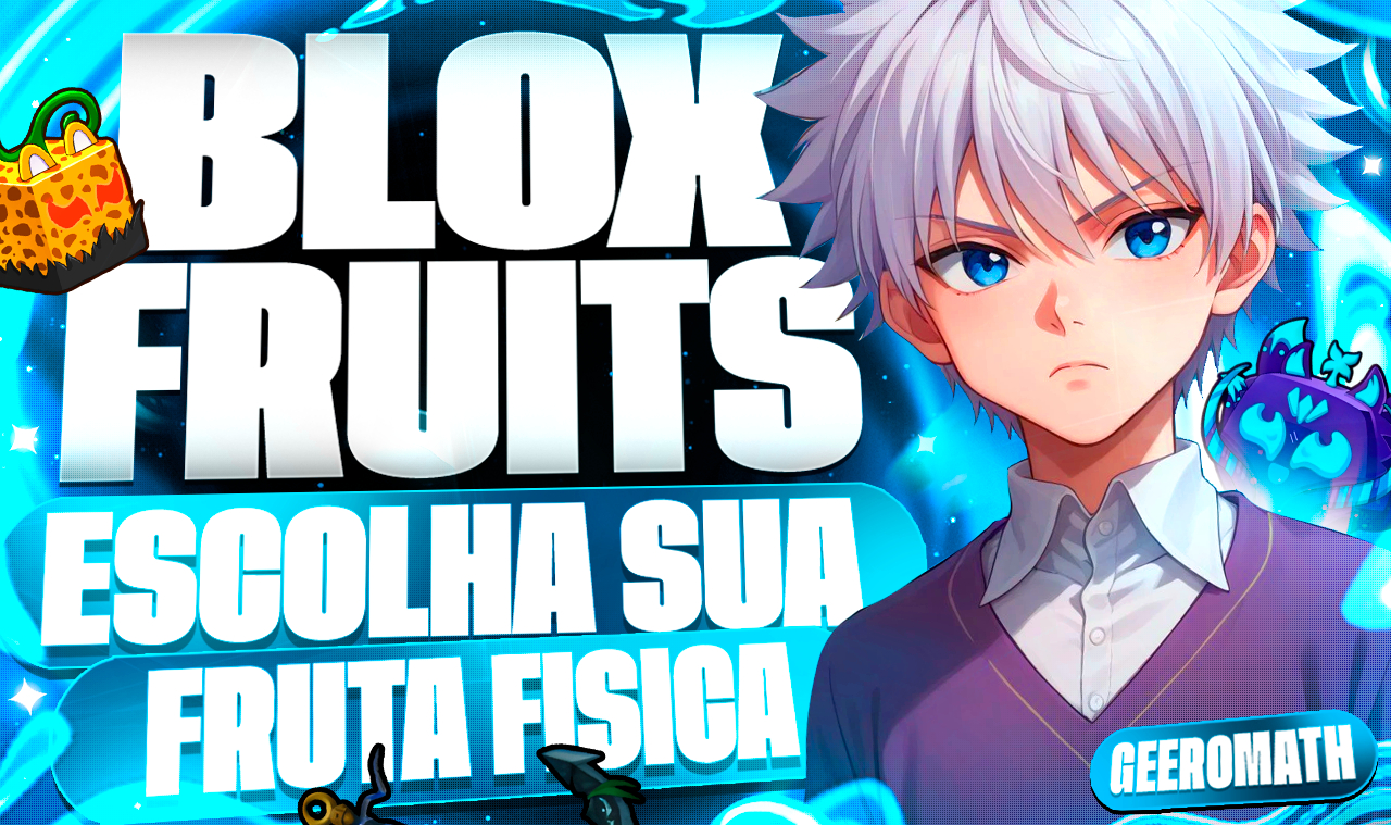 [DRAGON / LIGHTNING/ KITSUNE] BLOX FRUITS - FRUTAS FISICAS E SKINS!