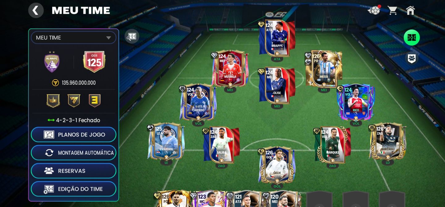 Vendendo conta top de fc mobile/antiga