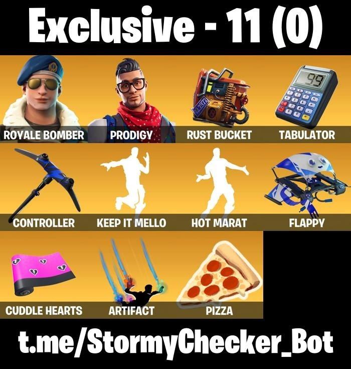 CONTA FORTNITE COM BOMBER ROYALE, PRODIGY, CALAMIDADE & 18 SKINS OLDS