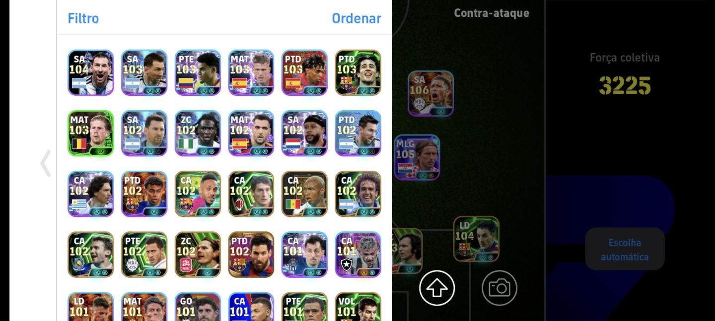 Conta de efooball antiga e rara