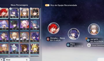 CONTA DE HONKAI COM HIMEKO NOVA E2S1 + 160 TIROS E PASSE ATIVADO
