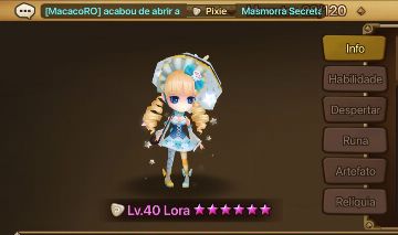 CONTA SUMMONERS WAR COM LORA