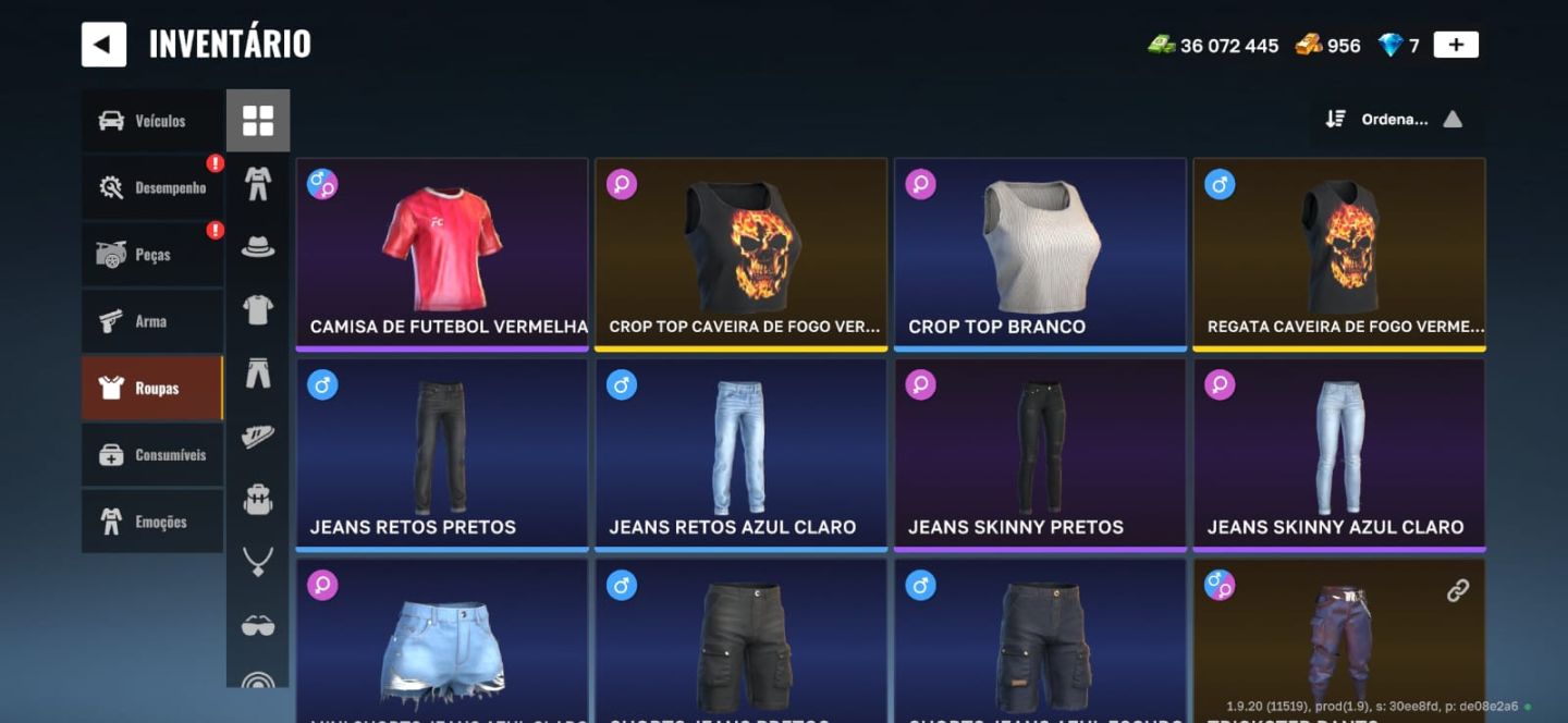 Conta Super Rara Flex city (olhem a descrição)Gasto mais de 1000 reais na conta