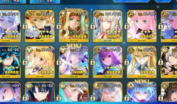 Fate Go America: Morgan, Merlin, Aesc, Jeanne Alter etc...
