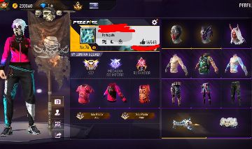 CONTA DE FREE FIRE GEMADA MUITOS ITENS RAROS E ANTIGOS SUPER RARA!!!