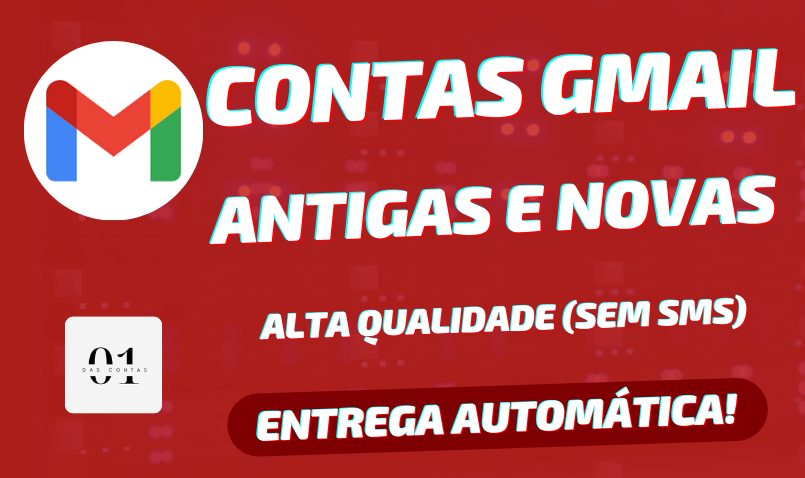 [PREMIUM] CONTAS GMAIL ANTIGAS E NOVAS | SEM SMS | 2FA | SUBMAIL | MIX/BR/USA