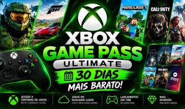 Xbox Game Pass ULTIMATE 30 DIAS MAIS BARATO!