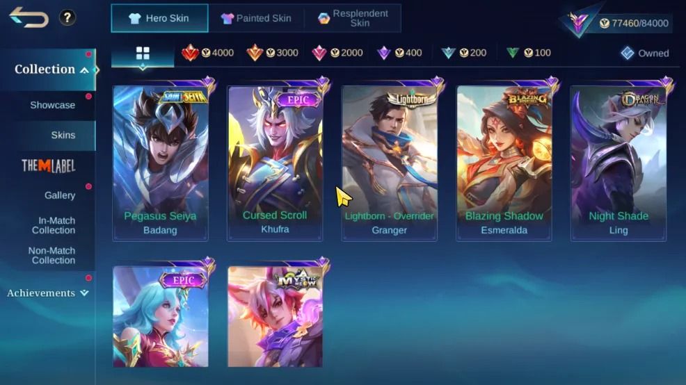 Floryn Sanrio - EX IMORTAL - FULL EMBLEMAS - FULL HEROIS