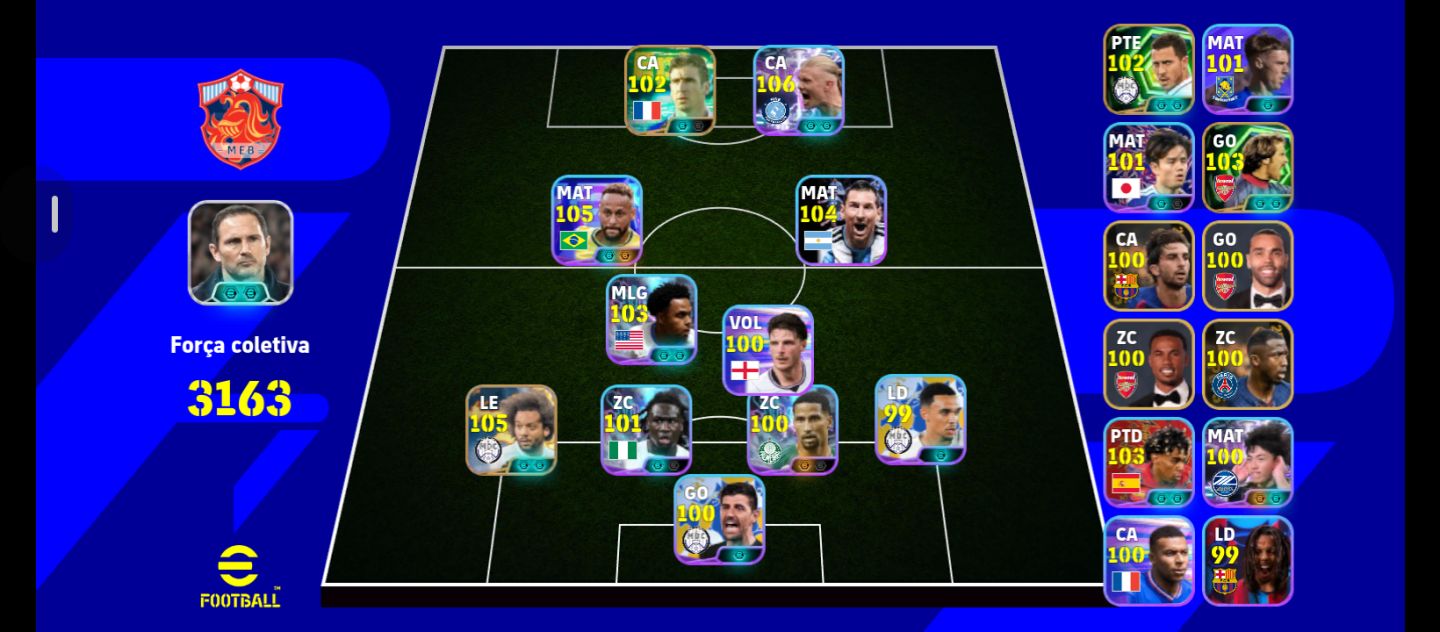 Conta com Neymar 106 blitz curler