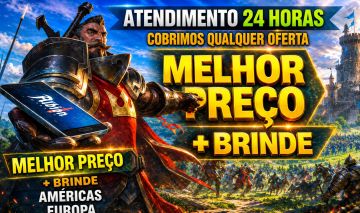 [MELHOR PREÇO] ALBION ONLINE PRATA-AMÉRICAS, EUROPA E ÁSIA