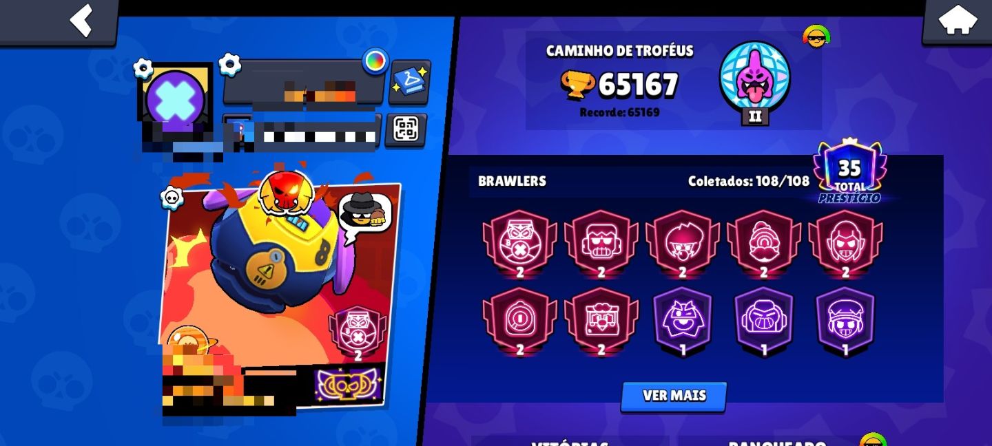 Venda de conta Brawl stars!