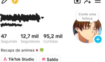 CONTA TIK TOK COM 12.OOO SEGUIDORES REAIS PRONTO PARA GANHAR $ + SUPORTE 24HORAS