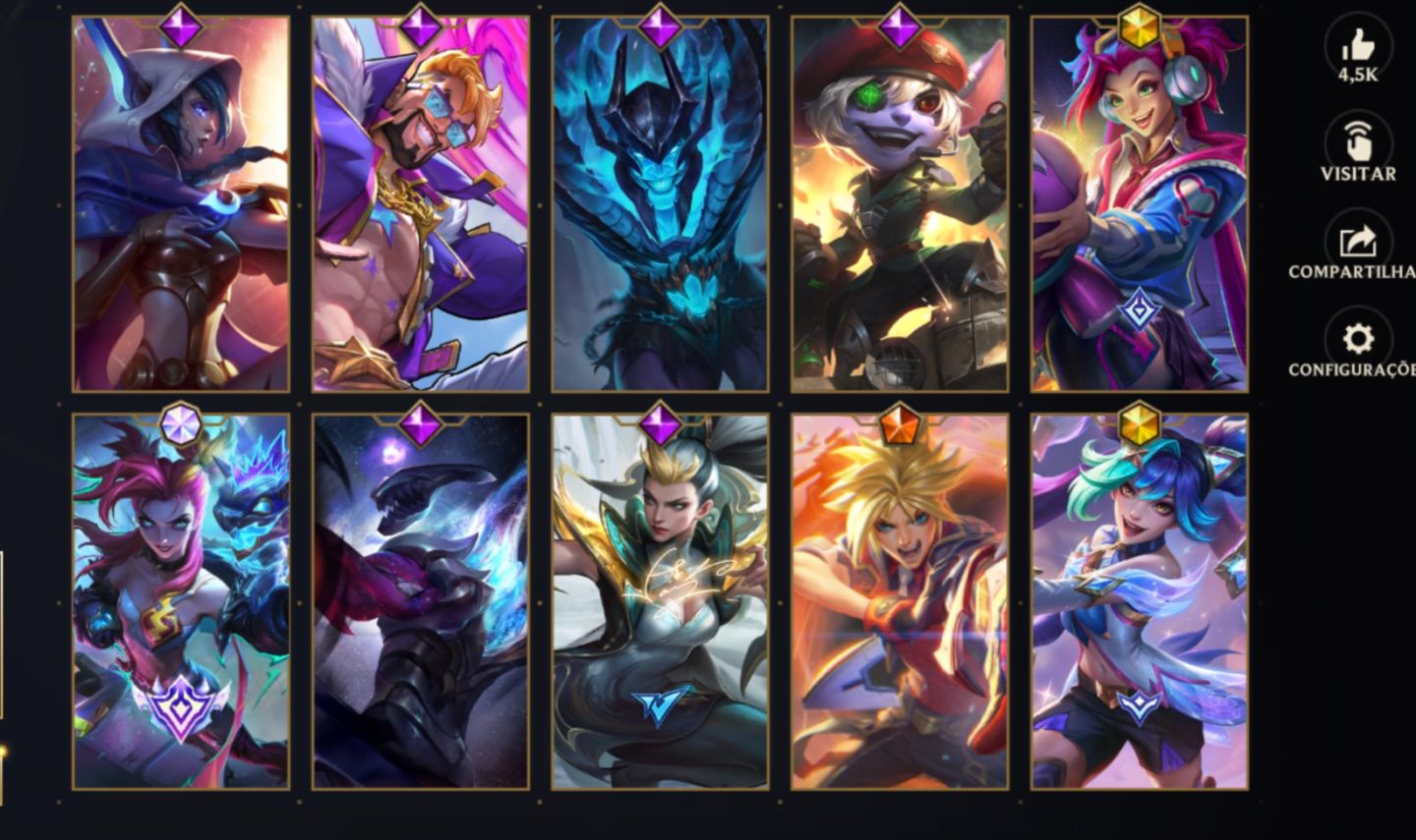 Conta do wildrift