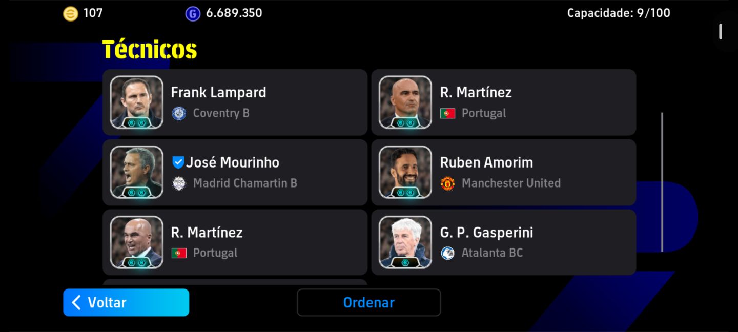 CONTA EFOTTBALL COM 3237 DE FORÇA MÁXIMA.