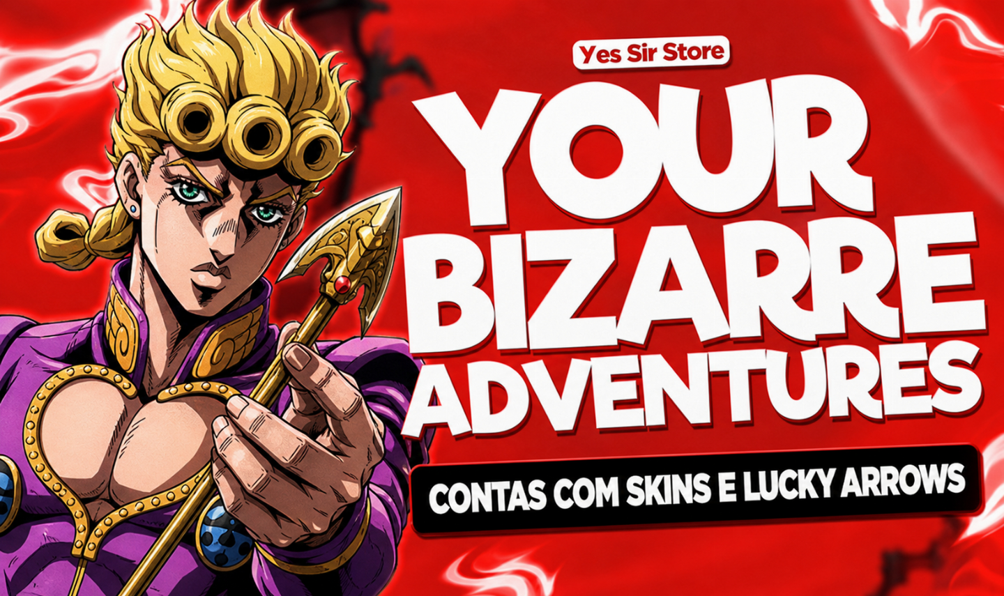 CONTAS Your Bizarre Adventures [YBA][Entrega Automática]