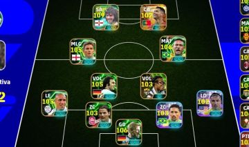 CONTA EFOOTEBOL NEYMAR OLÍMPICO, BEST 109, CR7 107