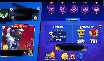 CONTA AVANÇADA DE BRAWL STARS À VENDA
