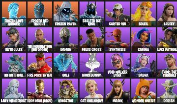 39 Skins | Iron Man, Magik, Frozen Raven e Marty McFly