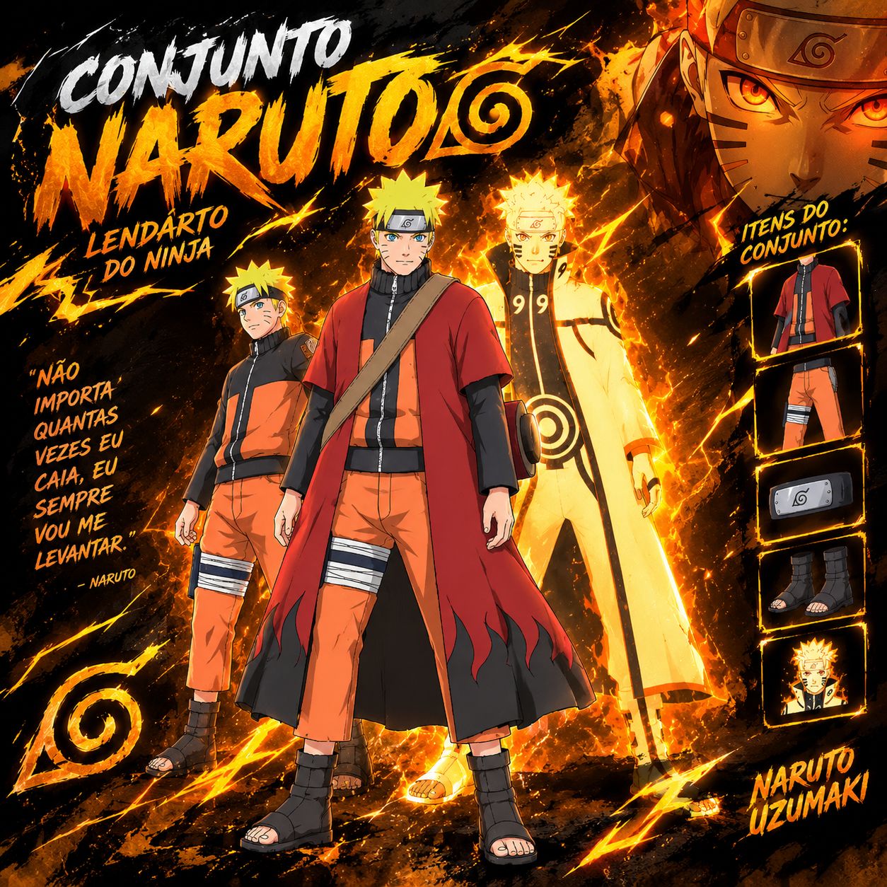 ENTREGA RÁPIDA | CONTAS FF LV 15/30 | NARUTO | SASUKE | PUNHO | UMP ATRIBUTADA