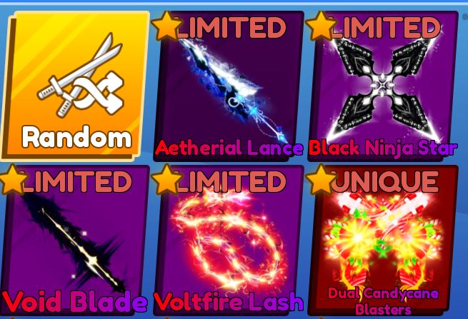 ESPADAS E EMOJI EM BLADE BALL COM DESCONTO