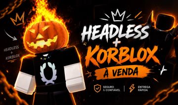 Conta Roblox com Headless e Korblox