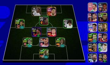 CONTA EFOOTBALL COM JOGADORES DO PES