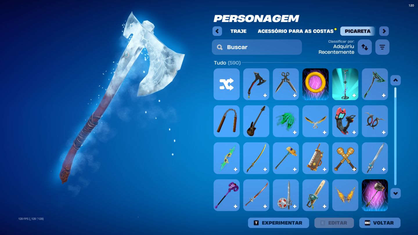 CONTA OG 2018 683+SKINS |590+PICARETAS TRAVIS + KRATOS|STW FUNDADOR|ÚNICO DONO