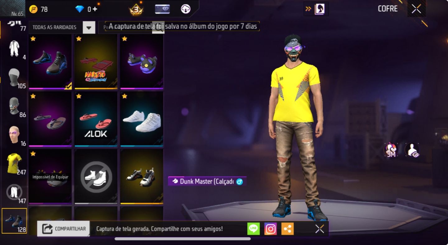 CONTA DE FREE FIRE | COISAS ANTIGAS E RARAR | UMP ATT 2 VELO 1 DE PRECISÃO